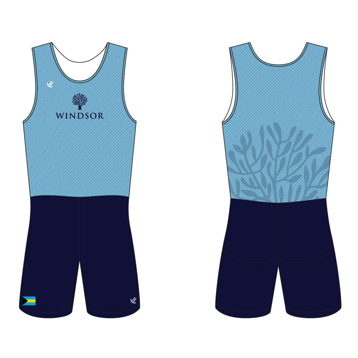 Men's Windsor Classic Unisuit - WINDSOR SCHOOL OF ROWING BAHAMAS – JL ...