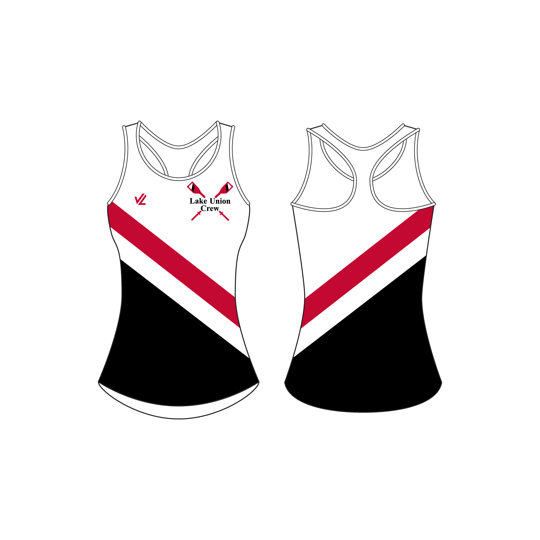 Women's Performance Tank - LAKE UNION CREW - JL Rowing