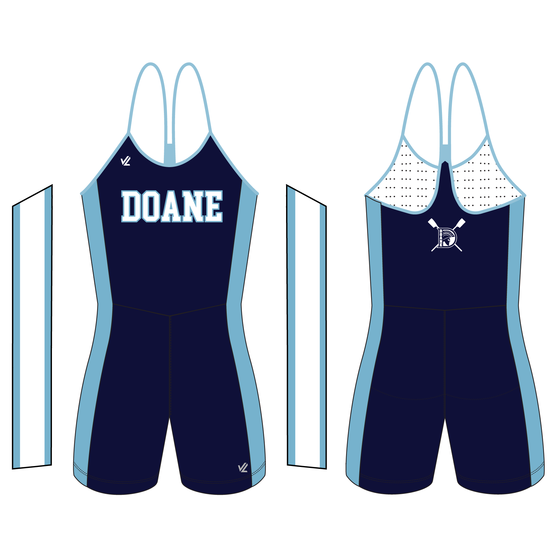 Doane Svg Files Women's DOANE Navy Spaguetti Unisuit wit - DOANE ACADEMY SPRING 2026 T ...