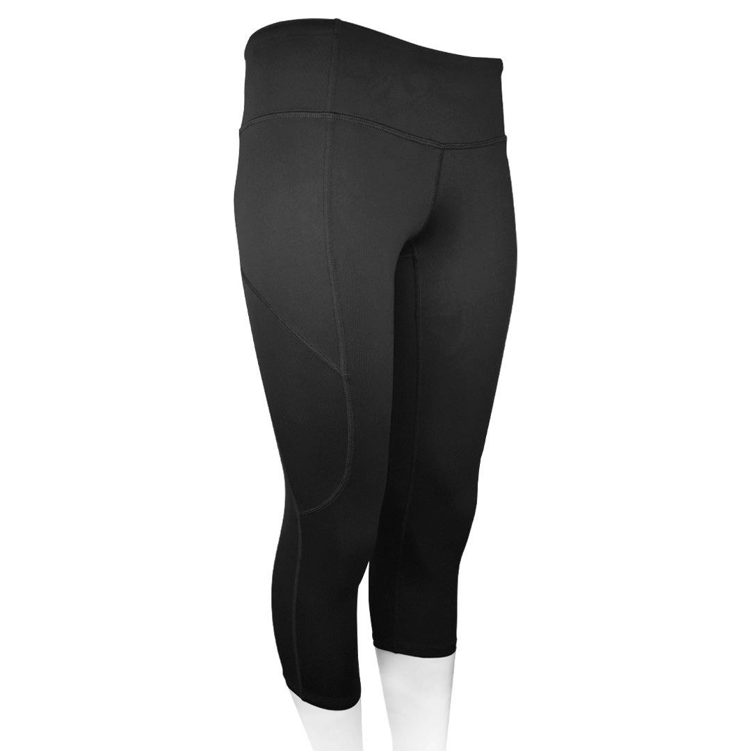 Women's Capri Running Leggings (Black) | Scimitar Sportswear | Recycled  Cycling, Running & Fitness Apparel