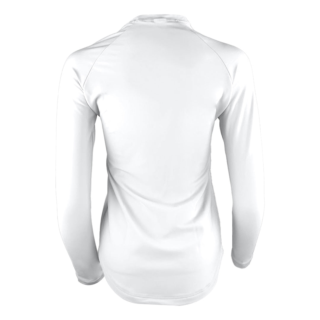 NKOOGH Womens Long Sleeve White Shirt Tech Sleeve Women Fashion